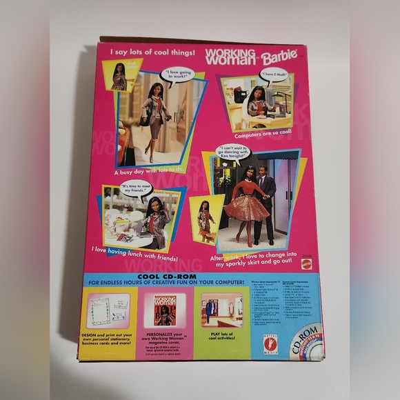 1999 Working Woman Barbie (Vintage Doll) 140 - Picture 3 of 14